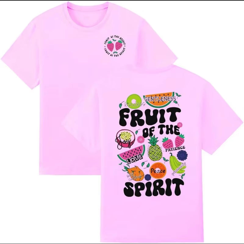 Fruit of the Holy Spirit Shirt Christian Faith Jesus God Lover T-Shirt