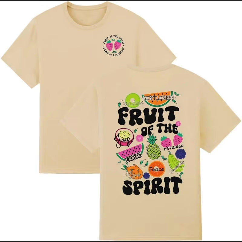 Fruit of the Holy Spirit Shirt Christian Faith Jesus God Lover T-Shirt