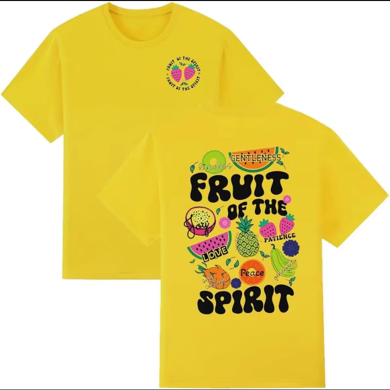 Fruit of the Holy Spirit Shirt Christian Faith Jesus God Lover T-Shirt