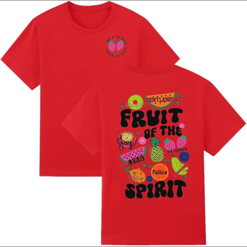 Fruit of the Holy Spirit Shirt Christian Faith Jesus God Lover T-Shirt