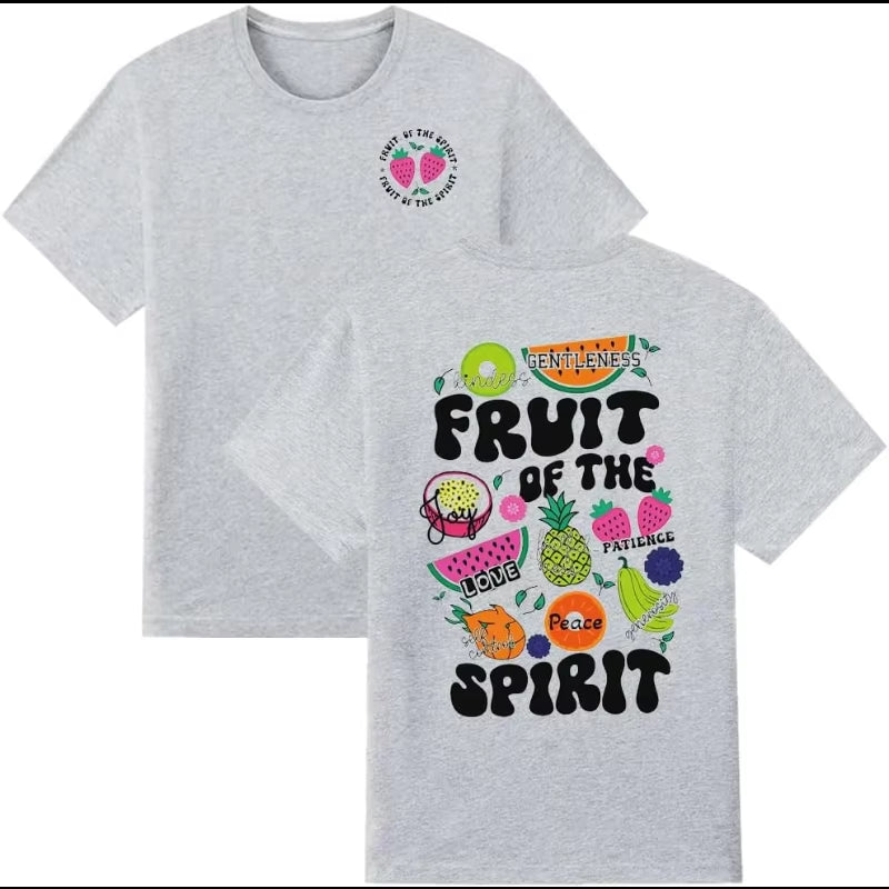 Fruit of the Holy Spirit Shirt Christian Faith Jesus God Lover T-Shirt