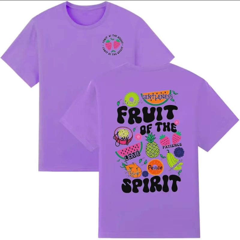 Fruit of the Holy Spirit Shirt Christian Faith Jesus God Lover T-Shirt
