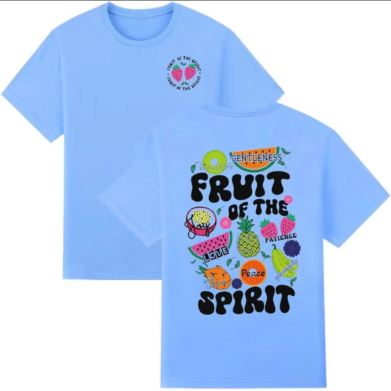 Fruit of the Holy Spirit Shirt Christian Faith Jesus God Lover T-Shirt