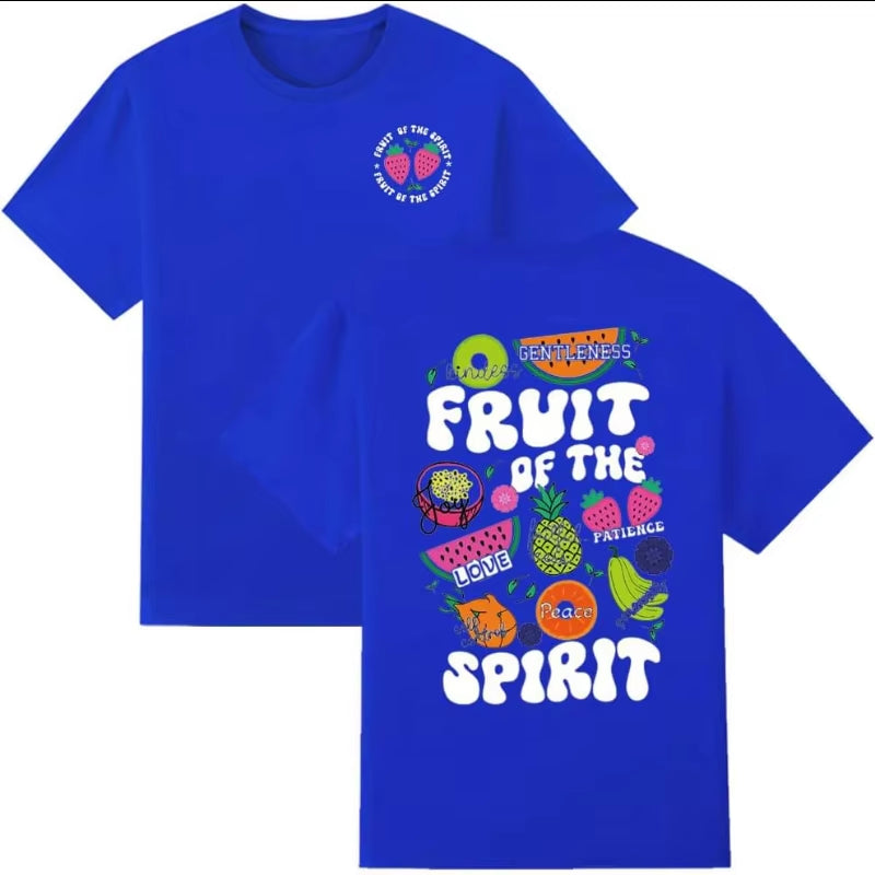 Fruit of the Holy Spirit Shirt Christian Faith Jesus God Lover T-Shirt