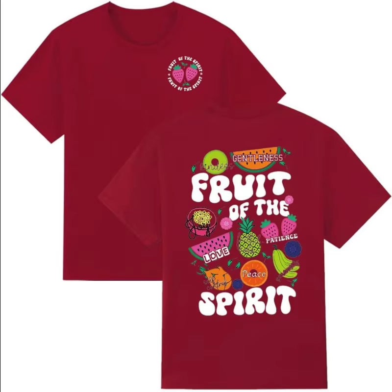 Fruit of the Holy Spirit Shirt Christian Faith Jesus God Lover T-Shirt