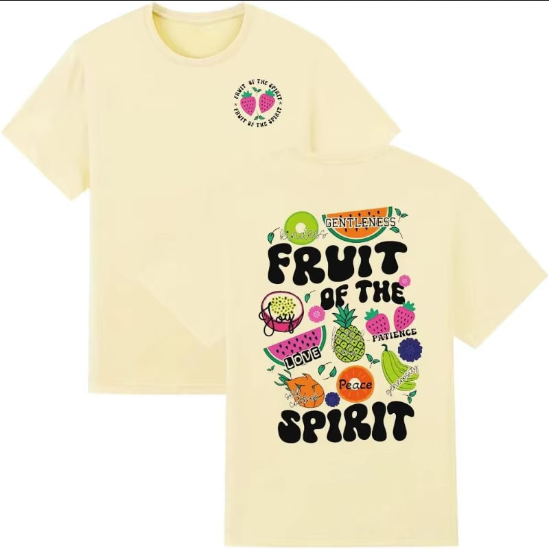 Fruit of the Holy Spirit Shirt Christian Faith Jesus God Lover T-Shirt