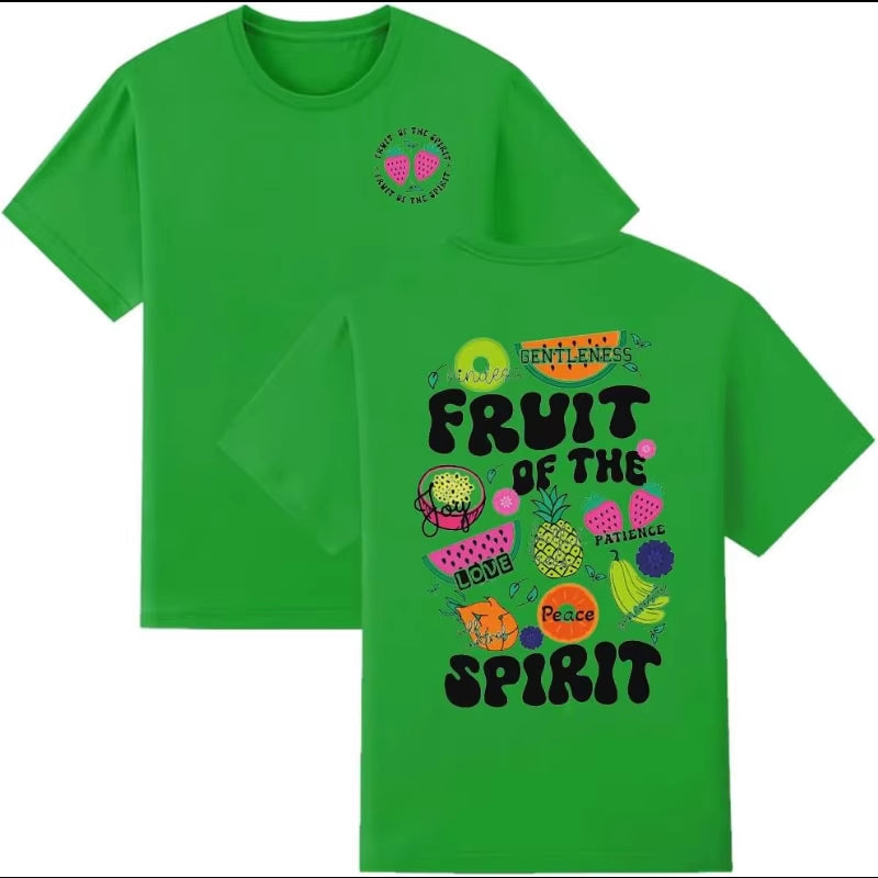 Fruit of the Holy Spirit Shirt Christian Faith Jesus God Lover T-Shirt