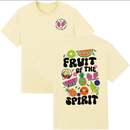 Fruit of the Holy Spirit Shirt Christian Faith Jesus God Lover T-Shirt